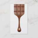 Search for candy bar business cards Chocolate