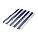 Search for navy and white stripes bath mats Trendy