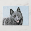 Search for dog painting postcards Puppy