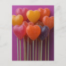 Search for colorful hearts postcards Valentine