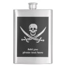 Search for pirate flasks Jolly roger