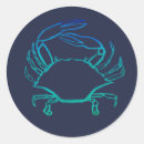 Search for blue crab stickers Watercolor