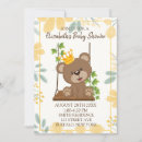 Search for baby swing invitations Teddy bear