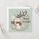 Search for cozy christmas cards Reindeer