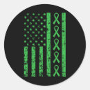 Search for kidney disease awareness stickers Green