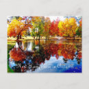 Search for fall colour postcards Pond
