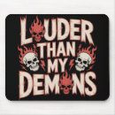 Search for demon mousepads Skull