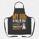 Search for funny dog design aprons Wolf