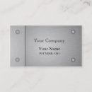 Search for screws business cards Brushed