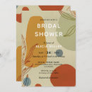Search for abstract bridal shower invitations Botanical