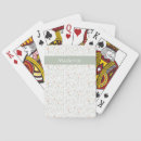 Search for botanical playing cards Chic floral pattern