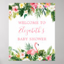 Search for hawaiian welcome signs Pink flamingo