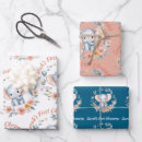 Search for baby first christmas wrapping paper Baby girl