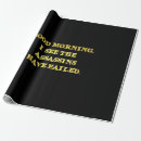 Search for sarcasm wrapping paper Typography