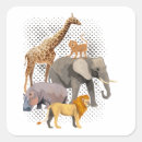Search for funny animal stickers Zoo