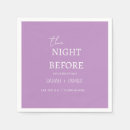 Search for lavender wedding napkins Minimalist