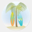 Search for surfboard design stickers Beach