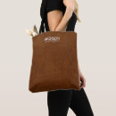 Search for brown leather Monogram name initials