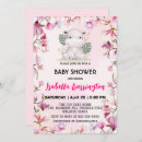 Search for hippo baby shower invitations Watercolor