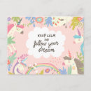 Search for cute rainbow unicorn postcards Unicorns