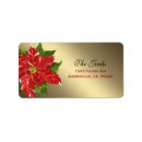 Search for flourishes return address labels Red