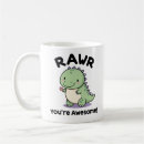 Search for cute dinosaurs mugs T rex