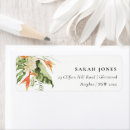 Search for birds of paradise return address labels Botanical