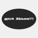 Search for fish oval stickers Bass
