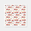 Search for red tractor napkins Baby shower