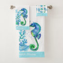 Search for seahorse bath towels Modern