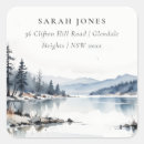 Search for snow address stickers Watercolor