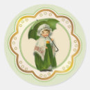 Search for irish girl stickers Green