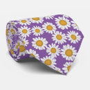 Search for daisy pattern ties Purple