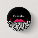 Search for pink leopard badges Girly