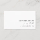 Search for blank business cards Simple elegant aesthetic