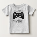 Search for player baby shirts Gamer