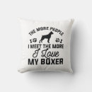 Search for boxer dog cushions Funny