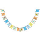 Search for orange and blue bunting flags Red