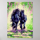 Search for friesian posters Black