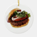 Search for hamburger christmas tree decorations Foodie