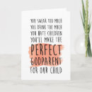 Search for godmother proposal cards Godfather