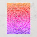 Search for multi colors postcards Mandala