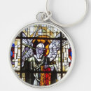 Search for glass key rings Angel