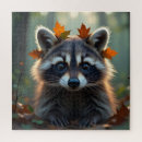 Search for raccoon puzzles Cute
