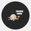 Search for funny raccoon stickers Panda