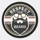 Search for funny beard stickers Respect the beard