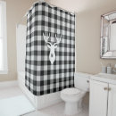 Search for farmhouse shower curtains Black white