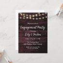 Search for backyard engagement party invitations Rustic