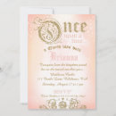 Search for once upon a time invitations Pink