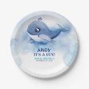 Search for whale paper plates Underwater